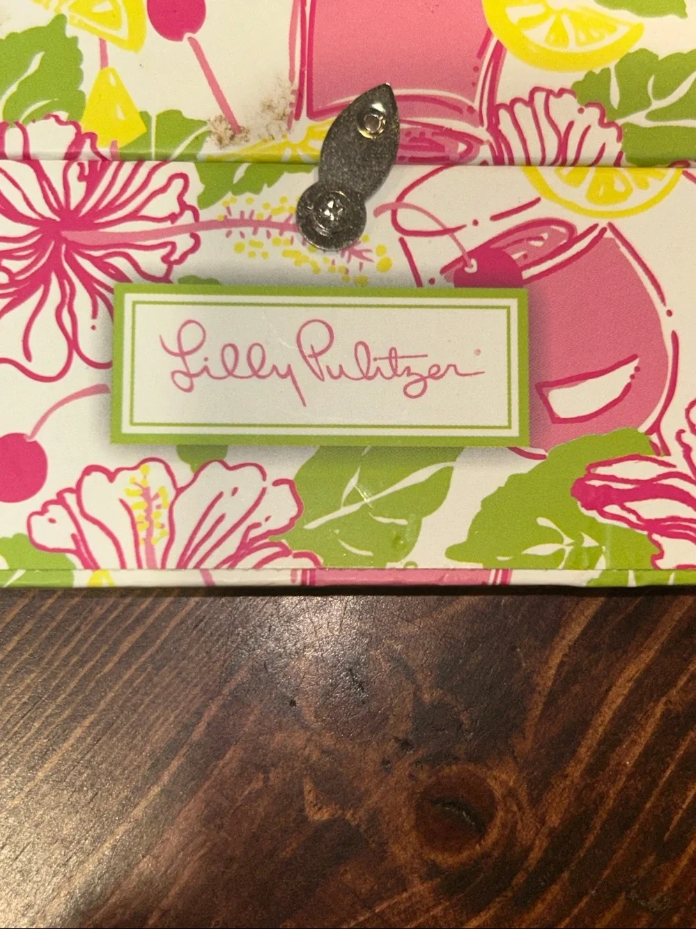 EUC Lilly Pulitzer floral picture frame